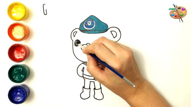 Раскраски для детей! ОКТОНАВТЫ. Разукрашки как нарисовать Октонавтов / Раскраски малышам смотреть онлайн