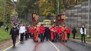 Елисаветинский Крестный ход. Ильинское-Усово. 26 сентября 2021.