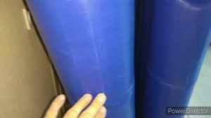 Матрас своими руками из ПВХ с подушкой.