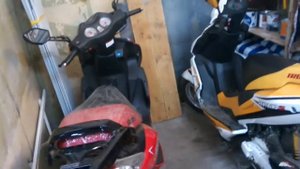 Завод скутер с пульта