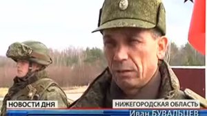 Сборы командного состава на полигоне Мулино