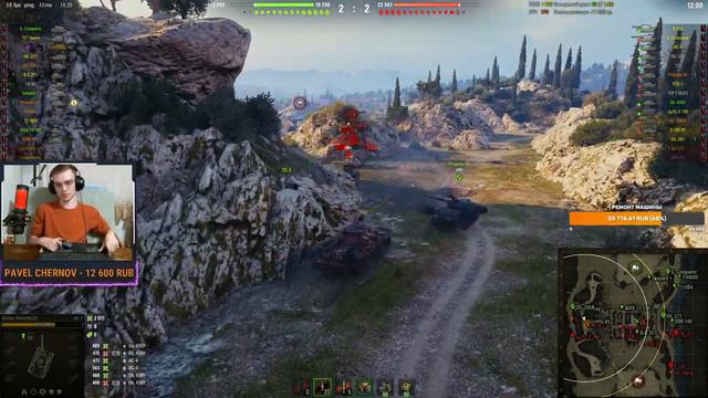 Продолжение Ранговых боев 3 дивизион  / СТРИМ WORLD OF TANKS