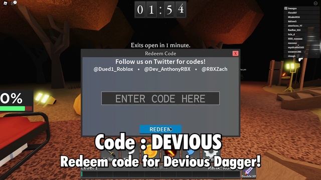 ALL *NEW* CODES IN SURVIVE THE KILLER ! Roblox Survive The Killer Free Codes смотреть онлайн