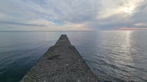 Нудистский пляж Спутник. Голые люди купаются! Сочи, Чёрное море 13.10.22