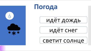 РКИ Погода Тест Russian Weather Test