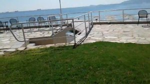 Греция обзор отеля kalamaki beach  полуостров Пелопонес город лутраки