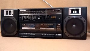 Panasonic BoomBox RX-CT800 Demonstration