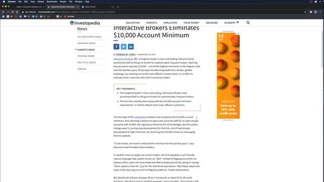 HOW TO FUND YOUR INTERACTIVE BROKERS ACCOUNT & MINIMUM DEPOSIT ? смотреть онлайн