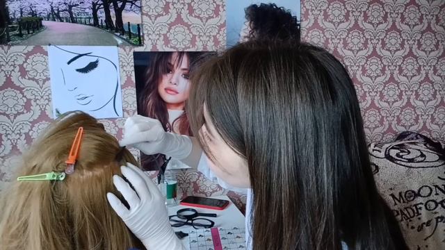АСМР - Трихолог | Осмотр кожи Головы и Расчёсывание Волос ☘️ Нежный Шепот | ASMR HAIR