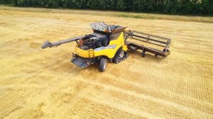 Зерноуборочный комбайн New Holland CR 10.90 | Обзор сельхозтехники| КУЛЬТИВАТОР