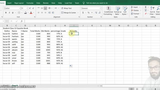 Microsoft Office 2016 | Ms Excel 16 | Part (1/2)  | CSE | Pashto Language | With M.A.I