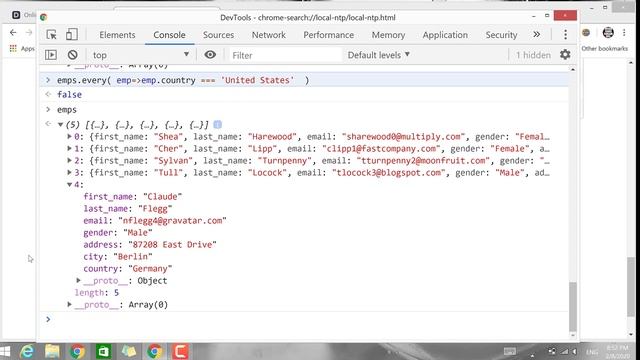 Array Functions смотреть онлайн
