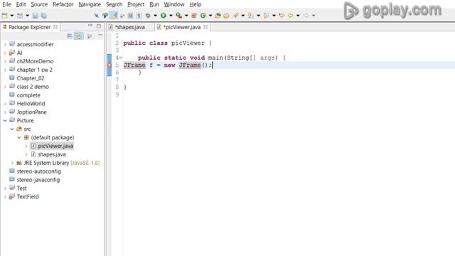 Making shapes on Java part 1 смотреть онлайн