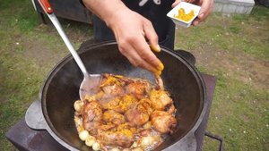 Сочные вкусные перепёлки в казане ! Рецепт от Жоржа!