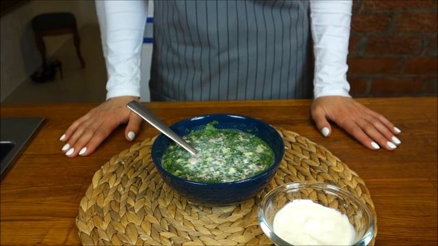 ОКРОШКА Самая Вкусная!!! На СМЕТАНЕ - простой рецепт Готовить просто с Люсьеной