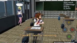 Уроки в School Girls Simulator #1 + 1 баг на одежду