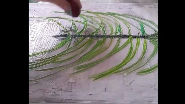 Комнатный цветок
#люблюрисовать, #фактурныекартинывинтерьер