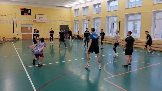 Волейбол Москва ЛВЛ 5 лига (Товарищеская встреча.)14.01.2023 г.