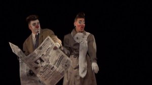 Клоун мим театр" МиМЕЛАНЖ" - номер Газета