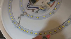 Простой ремонт лед LED светильника Feron