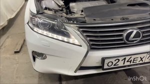 Лексус RX350 установка топового света фар 79281112002