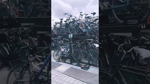 Велосипеды в Амстердаме. Bikes in Amsterdam.