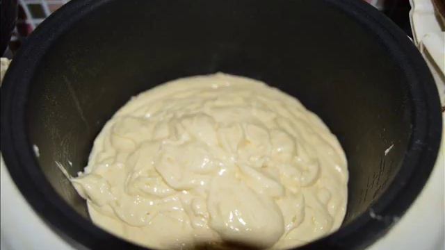 Лимонный кекс в мультиварке