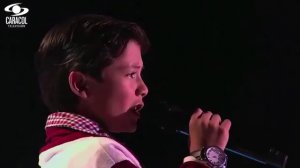 Michael cantó ‘Hasta ayer’ de Marc Anthony - LVK Colombia- Audiciones a ciegas - T1