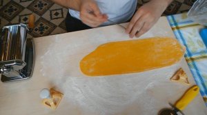 Жёлтые равиоли
