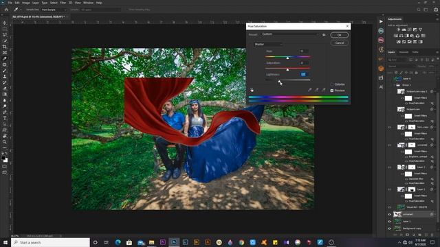 How to Create a long dress using Photoshop cc 2020 смотреть онлайн