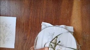 Как вышивать  васильки лентами. Вышивка открыточки васильки с травками