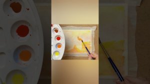 Мастер-класс "Осенние листья в технике лессировка"
