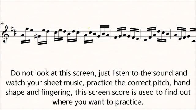 Dont Violin Etudes op.37 No.6 40 Play Along Piano Slow Practice