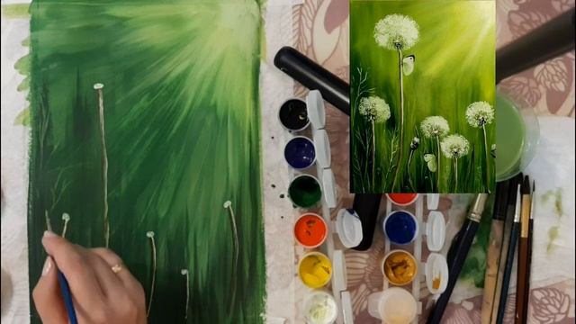 Время рисовать. Курс "Творческие каникулы". Одуванчики смотреть онлайн