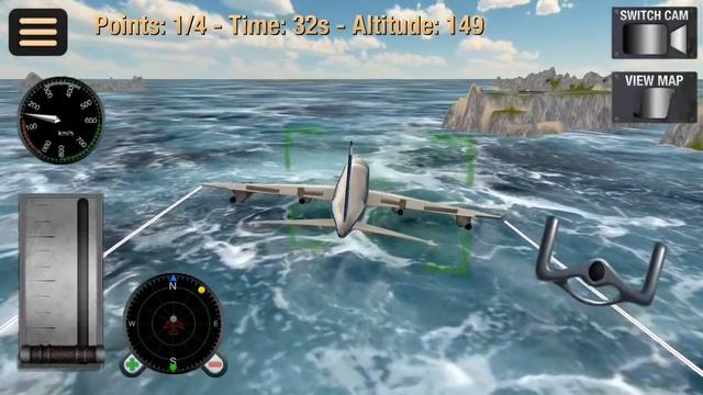 Flight Simulator Fly Plane 3D Android Gameplay #4 смотреть онлайн