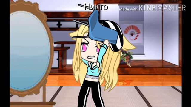 Мини страшилка разбила зеркало  polinka Art