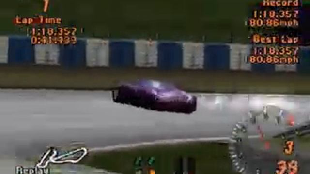 TVR Speed 12 - Gran Turismo 2 смотреть онлайн