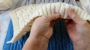 начало вязание детской безрукавки(жилета) из пряжи вултайм от ализе