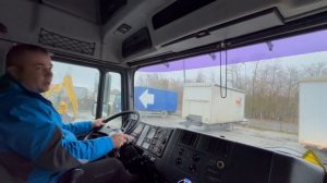 Упражнение на C категорию - заезд в бокс (часть 2)