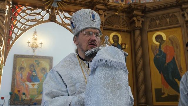 Митрополит Вениамин совершил освящение Покровского храма в пос. Юзуфово смотреть онлайн