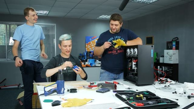 ПК с водяным охлаждением | ПОЛНЫЙ HARD TUBING! Часть #2. смотреть онлайн