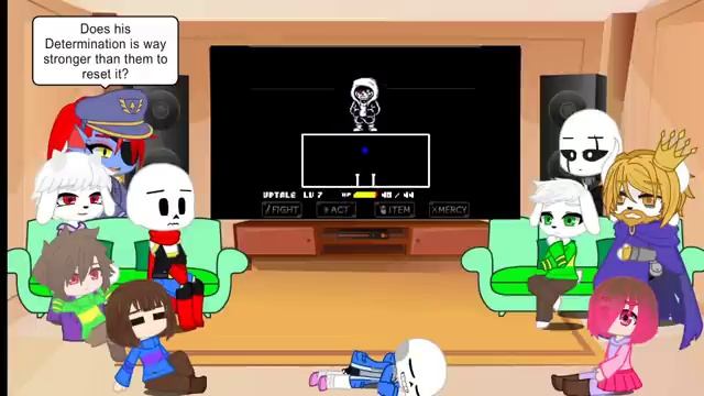 (G1)GLITCHTALE REACT TO DUSTTALE!LASTGENOCIDE [DTLG] PHASE 1 (Request) смотреть онлайн