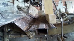 Капитальный ремонт УАЗ 31512. Часть 35. Обзор, что делать дальше. Усилители пола, ржавчина в швах.