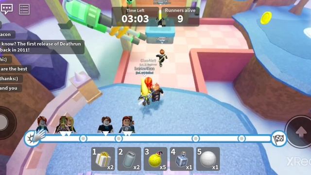 Играю в Deathrun Gameshow! или смертельные бега, Игровое шоу! в Roblox!!! смотреть онлайн