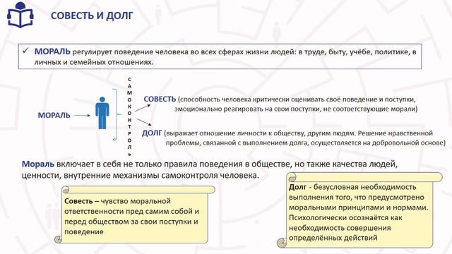 Обществознание. Мораль