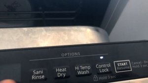 Whirlpool Dishwasher - Control Lock Feature