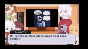 ⁀➴・?・Undertale reacts to Insomnia Comic ⛓ㆍSoriel Warning﹒?≠ㆍ1/3