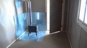 Бытовка 2.3х5.8м  с печкой "Мга". Цена в СПб 60 301руб.