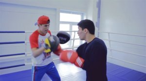 Отработка ударов по лапам