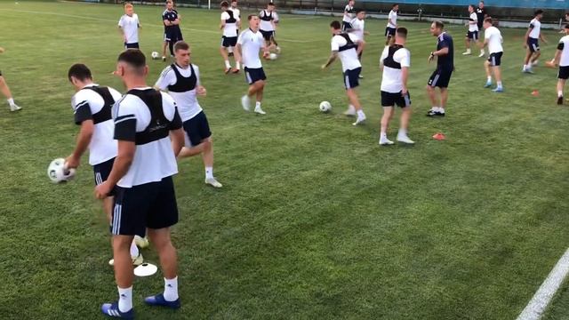 Команда провела тренировку в Ростове